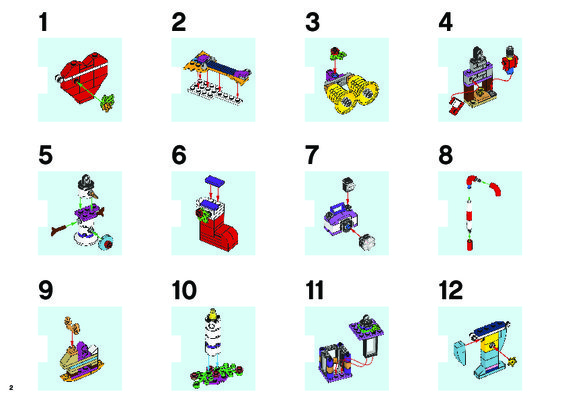 Istruzioni per la Costruzione - LEGO - 41353 - LEGO® Friends Advent Calendar: Page 1