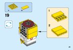 Istruzioni per la Costruzione - LEGO - BrickHeadz - 41488 - Maestro Wu: Page 21