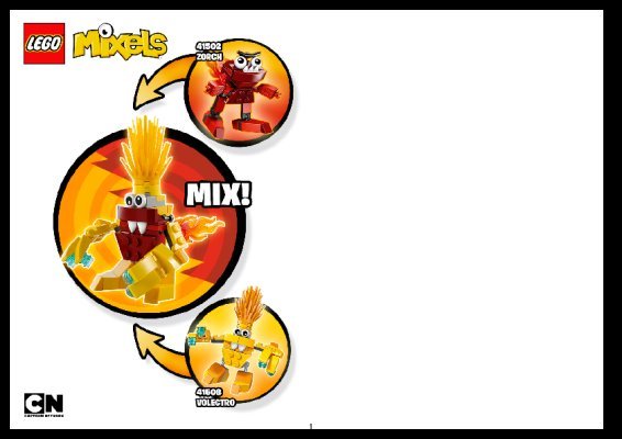 Istruzioni per la Costruzione - LEGO - 41508 - Volectro: Page 1