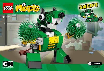 Istruzioni per la Costruzione - LEGO - Mixels - 41573 - Sweepz: Page 1