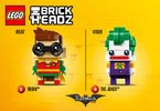 Istruzioni per la Costruzione - LEGO - BrickHeadz - 41585 - Batman™: Page 31