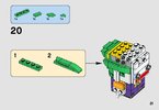 Istruzioni per la Costruzione - LEGO - BrickHeadz - 41588 - The Joker™: Page 21