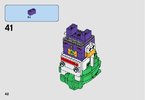 Istruzioni per la Costruzione - LEGO - BrickHeadz - 41588 - The Joker™: Page 42