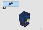 Istruzioni per la Costruzione - LEGO - BrickHeadz - 41589 - Capitan America: Page 21