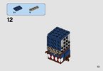 Istruzioni per la Costruzione - LEGO - BrickHeadz - 41589 - Capitan America: Page 13