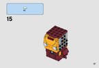 Istruzioni per la Costruzione - LEGO - BrickHeadz - 41590 - Iron Man: Page 17