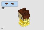 Istruzioni per la Costruzione - LEGO - BrickHeadz - 41595 - Belle: Page 28