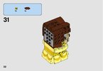 Istruzioni per la Costruzione - LEGO - BrickHeadz - 41595 - Belle: Page 32