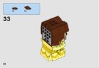 Istruzioni per la Costruzione - LEGO - BrickHeadz - 41595 - Belle: Page 34