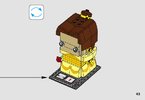 Istruzioni per la Costruzione - LEGO - BrickHeadz - 41595 - Belle: Page 43