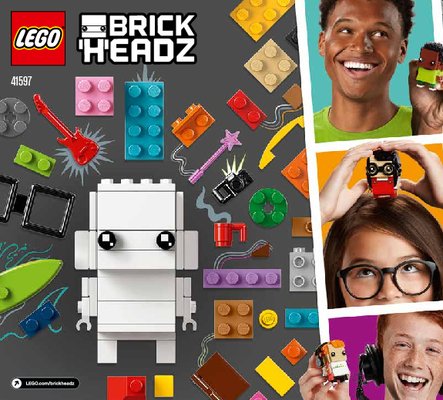 Istruzioni per la Costruzione - LEGO - 41597 - Go Brick Me: Page 1