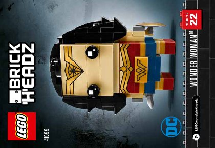 Istruzioni per la Costruzione - LEGO - 41599 - Wonder Woman™: Page 1