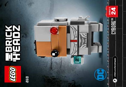 Istruzioni per la Costruzione - LEGO - 41601 - Cyborg™: Page 1