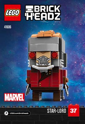 Istruzioni per la Costruzione - LEGO - 41606 - Star-Lord: Page 1