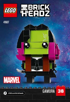 Istruzioni per la Costruzione - LEGO - 41607 - Gamora: Page 1