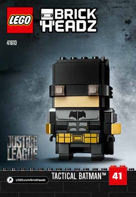 Istruzioni per la Costruzione - LEGO - 41610 - Tactical Batman™ & Superman™: Page 1