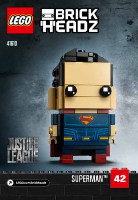 Istruzioni per la Costruzione - LEGO - 41610 - Tactical Batman™ & Superman™: Page 1