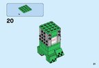 Istruzioni per la Costruzione - LEGO - 41612 - Steve & Creeper™: Page 21