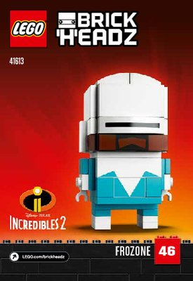 Istruzioni per la Costruzione - LEGO - 41613 - Mr. Incredible & Frozone: Page 1