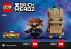 Istruzioni per la Costruzione - LEGO - 41626 - Groot & Rocket: Page 1