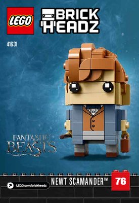 Istruzioni per la Costruzione - LEGO - 41631 - Newt Scamander™ & Gellert Grindelwald: Page 1