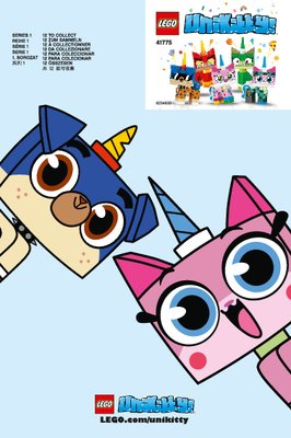 Istruzioni per la Costruzione - LEGO - 41775 - Unikitty™! Collectibles Series 1: Page 1