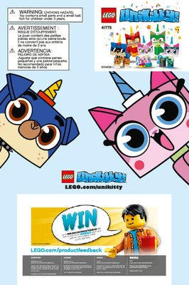 Istruzioni per la Costruzione - LEGO - 41775 - Unikitty™! Collectibles Series 1: Page 1