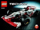 Istruzioni per la Costruzione - LEGO - Technic - 42000 - Auto da Grand Prix: Page 1