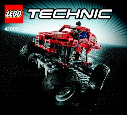 Istruzioni per la Costruzione - LEGO - Technic - 42005 - Monster Truck: Page 1