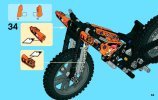 Istruzioni per la Costruzione - LEGO - Technic - 42007 - Moto da cross: Page 55