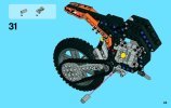 Istruzioni per la Costruzione - LEGO - Technic - 42007 - Moto da cross: Page 43