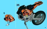 Istruzioni per la Costruzione - LEGO - Technic - 42007 - Moto da cross: Page 55