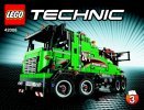 Istruzioni per la Costruzione - LEGO - Technic - 42008 - Camion di servizio: Page 1