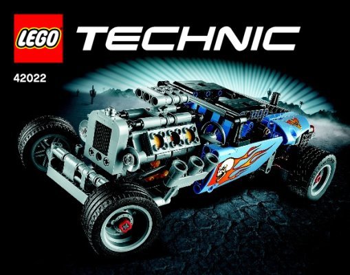 Istruzioni per la Costruzione - LEGO - Technic - 42022 - Bolide: Page 1