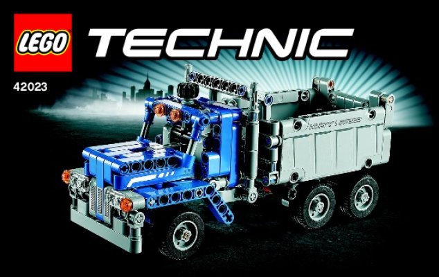 Istruzioni per la Costruzione - LEGO - Technic - 42023 - Macchine da cantiere: Page 1