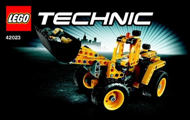 Istruzioni per la Costruzione - LEGO - Technic - 42023 - Macchine da cantiere: Page 1