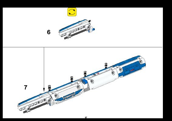 LEGO TECHNIC 42025 Aereo da Carico con Motori e istruzioni