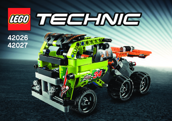 Istruzioni per la Costruzione - LEGO - Technic - 42026 - Black Champion: Page 1