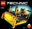 Istruzioni per la Costruzione - LEGO - Technic - 42028 - Bulldozer: Page 1