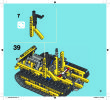 Istruzioni per la Costruzione - LEGO - Technic - 42028 - Bulldozer: Page 67