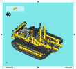 Istruzioni per la Costruzione - LEGO - Technic - 42028 - Bulldozer: Page 68