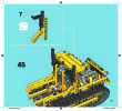 Istruzioni per la Costruzione - LEGO - Technic - 42028 - Bulldozer: Page 77