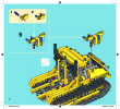 Istruzioni per la Costruzione - LEGO - Technic - 42028 - Bulldozer: Page 4