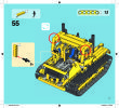 Istruzioni per la Costruzione - LEGO - Technic - 42028 - Bulldozer: Page 7