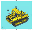 Istruzioni per la Costruzione - LEGO - Technic - 42028 - Bulldozer: Page 12