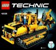 Istruzioni per la Costruzione - LEGO - Technic - 42028 - Bulldozer: Page 1