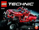 Istruzioni per la Costruzione - LEGO - Technic - 42029 - Pick up Truck: Page 1