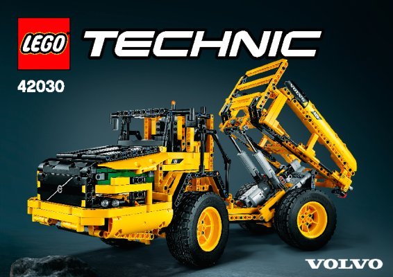 Istruzioni per la Costruzione - LEGO - Technic - 42030 - Ruspa VOLVO L350F telecomandata: Page 1