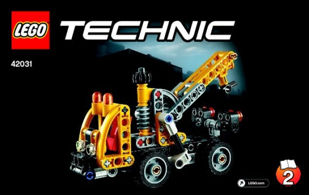 Istruzioni per la Costruzione - LEGO - Technic - 42031 - Camion con gru: Page 1