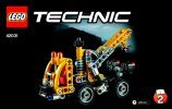 Istruzioni per la Costruzione - LEGO - Technic - 42031 - Camion con gru: Page 1